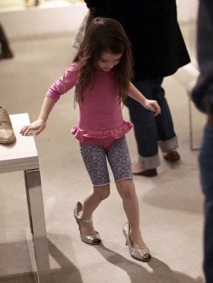 Suri Cruise Tries On Her First But Probably Not Her Last Jimmy Choos