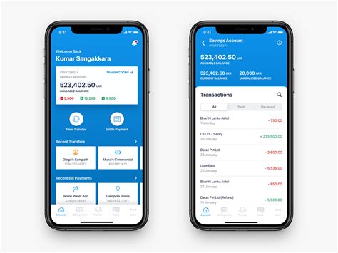 Commercial Bank Redesign Of An Ios Banking App By Azmy Hanifa On Dribbble