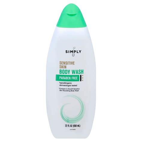 Simply U Sensitive Skin Body Wash Shop Cleansers And Soaps At H E B