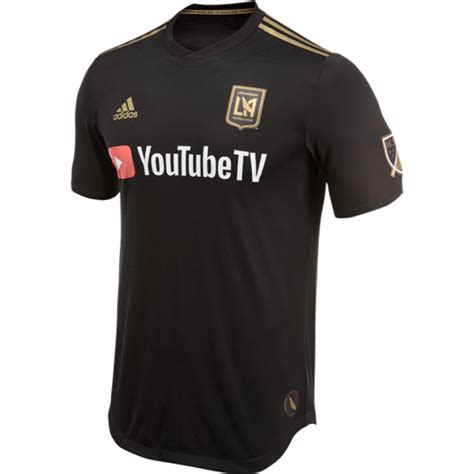 Lafc 19 Adidas M Authentic Jersey Black The Locker Room Of Downey