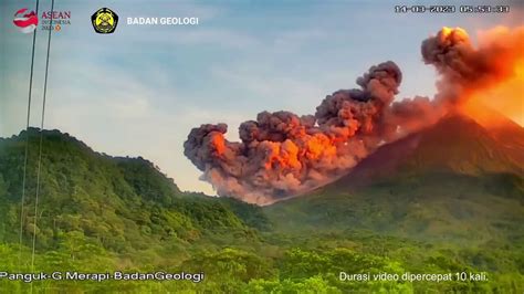 Indonesias Mount Merapi Volcano Continues To Erupt Fox News Video