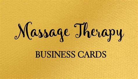A Collection Of Elegant And Feminine Masseuse And Massage Therapy Business Cards Just F