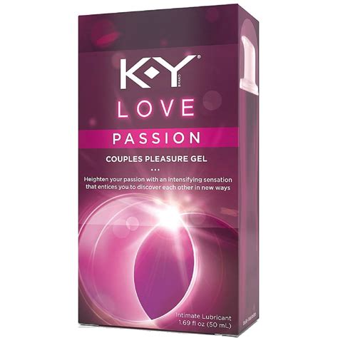 K Y Love Passion Couples Pleasure Gel Intimate Lubricant 169 Oz Pack Of 3