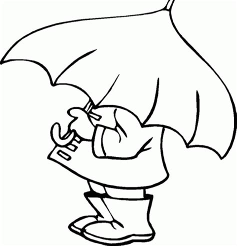 Umbrellas protect us from the elements be it rain or sun. Umbrella For Kids - Coloring Home