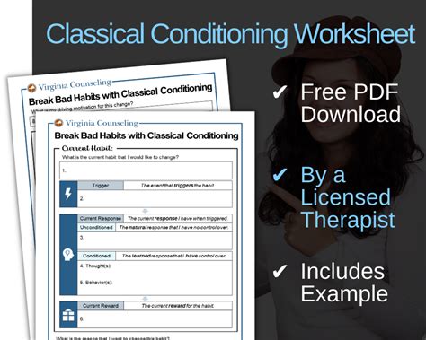 Classical Conditioning Worksheet Png Virginia Counseling Midlothian