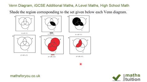 Students can solve o level mathematics past papers with expert tutors and ask for help anytime during the session. Venn Diagram, iGCSE Additional Maths, A Level Maths, High ...