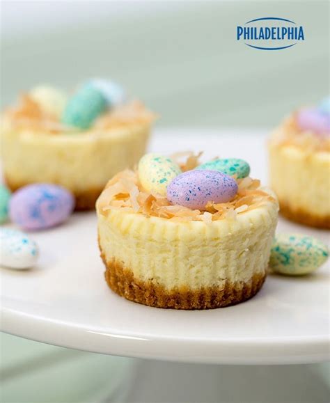 Make the most of your easter celebration with a range of fun and delicious easter recipes. Petits gâteaux au fromage PHILADELPHIA de Pâques | Qu'est ...