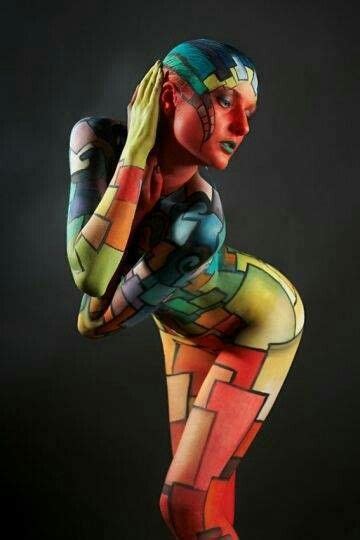 Geometric Complexities Body Art Painting Body Painting Body Art