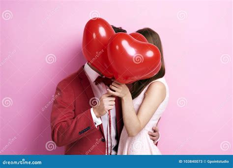 Loving Couple Stock Image Image Of Embracing Obscured 103840073
