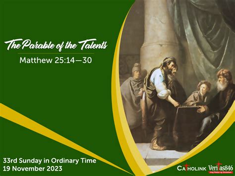 33rd Sunday In Ordinary Time Catholink