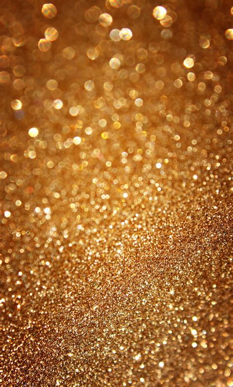 Sparkling Gold Abstract Golden Background Sparkle Hd Phone