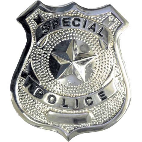Special Police Badge Camouflageca