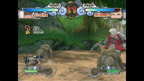 Naruto Path Of The Ninja Nintendo Ds Gameplay Battle System Ign