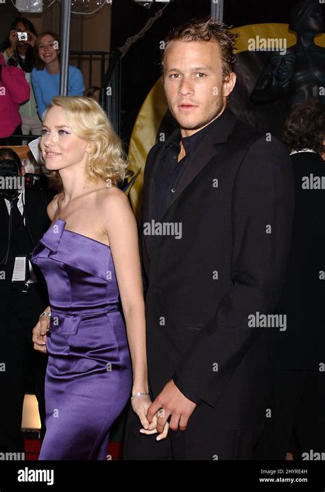Naomi Watts And Heath Ledger Attend The 10th Annual Screen Actors