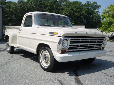 Find Used 1968 Ford F100 Stepside 1 Owner 53k Miles In Attleboro