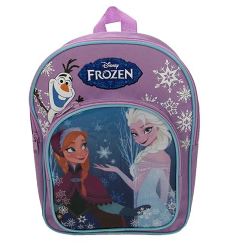 Frozen Anna Elsa Olaf Tasche Rucksack Kindergartentasche Mädchen Lila