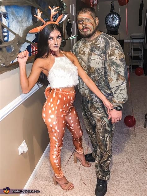 Deer And Hunter Couple Costume Diy Costumes Under 65