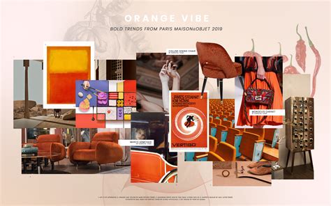 Orange Vibe Trend Moodboards Trendbook