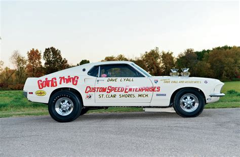 1969 Ford Mustang Boss 429 Pro Stock Drag Dragster Race