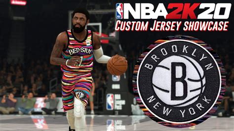 Nba2k20 Custom Jersey Showcase Brooklyn Nets Youtube