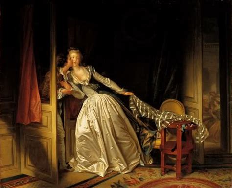 Jean Honoré Fragonard Le Verrou Peint 1774 1778 Musée Du Louvrele