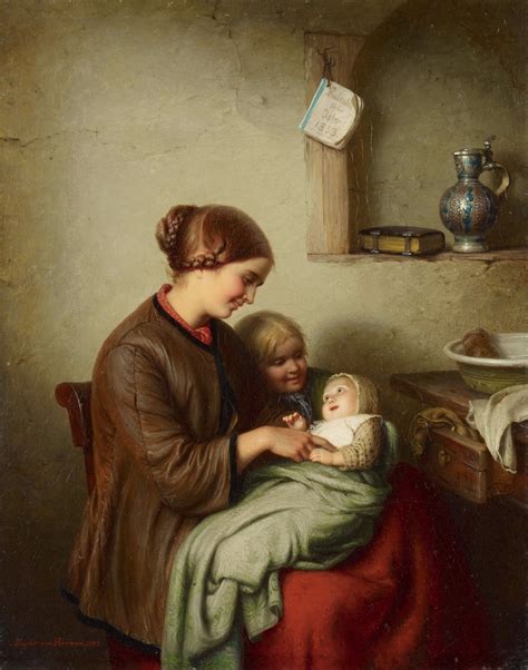 Мир искусства в живописи Johann Georg Meyer Von Bremen 1813 1886