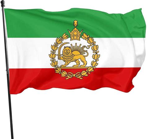 Iran Old Persia Flag Historic Iran Flagconstitutional Flagiran