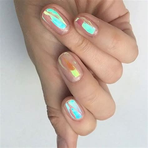 Easy Nail Concept And Iridescent Clear Nail Polish Best