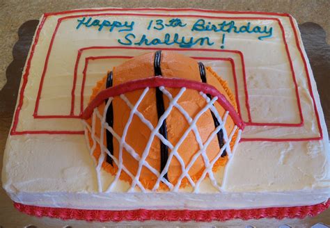 Basketball Birthday Basketball Birthday Birthday Cake