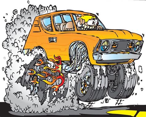 Hot Rod Cartoons Creekrat Cartoons Cool Cars Automotive Artwork Amc