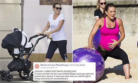 The Biggest Losers Michelle Bridges Slammed For Post Pregnancy Workout