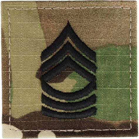 Army Rank Master Sergeant Msg Hook And Loop Ocp 2 Pc Enlisted Rank