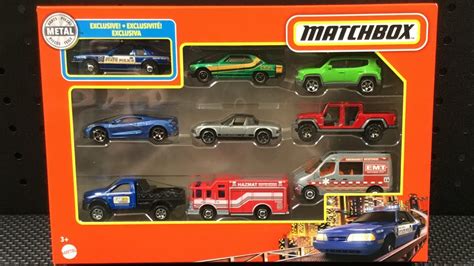 Matchbox Pack Mustang Police Car Unboxing Youtube