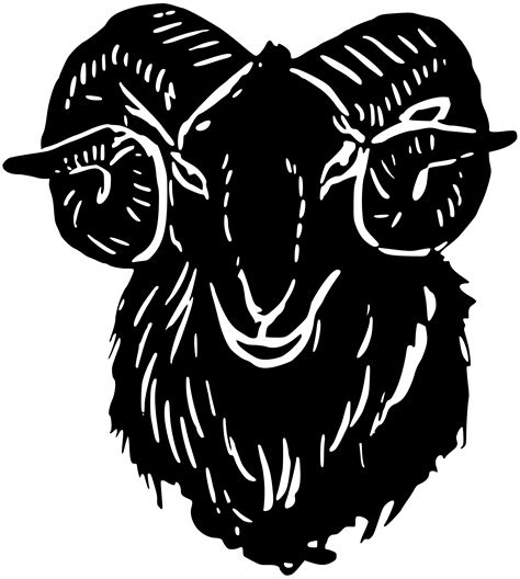 Head Clipart Goat Head Goat Transparent Free For Download On