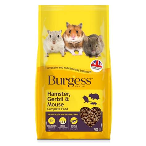 We look forward to serving you in the near future. Burgess Hamster, Gerbil & Mouse Food - Healthy Food for ...