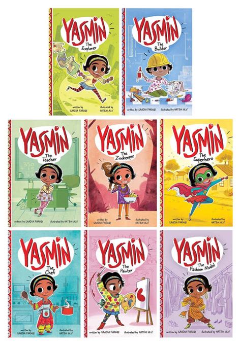 Yasmin Collection By Saadia Faruqi 8 Books Collection Set Ages 6 8