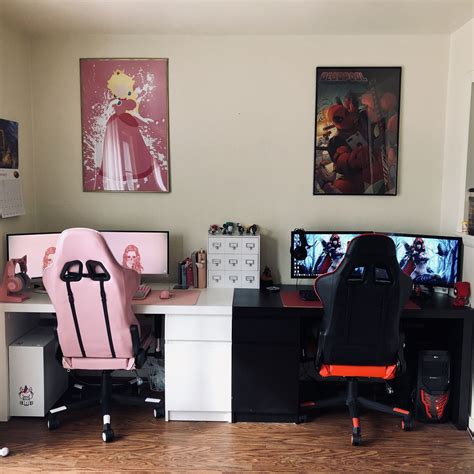 We will be sharing with. Couples gaming setup. :) Mine and my husbands to be exact ...