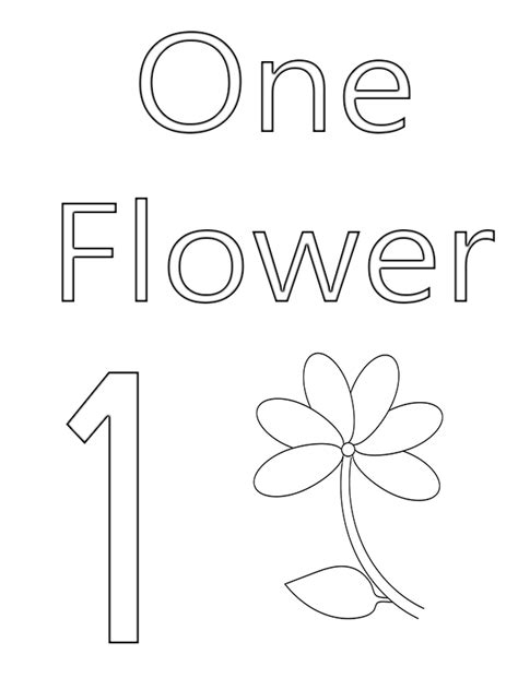 Write activities or simple chores for young children. Top 10 Number 1 Coloring Page,for Toddlers,Free Printable ...