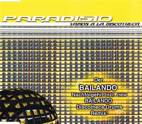 Paradisio Vamos A La Discotheca 1998 Cd Discogs