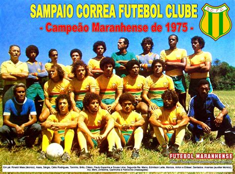 Sampaio corrêa futebol clube, usually known as sampaio corrêa, is a brazilian association football club from são luís, maranhão state, founded on march 25, 1923. Blog Futebol Maranhense Antigo: PÔSTER - Sampaio Corrêa ...