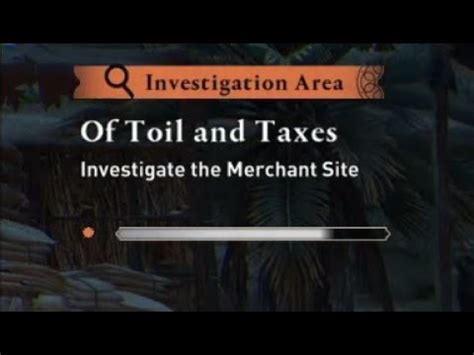 Of Toil And Taxes Investigate The Merchant Site Assassin S Creed
