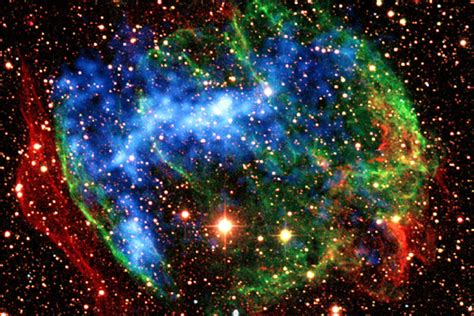 Sn and sne) is a powerful and luminous stellar explosion.this transient astronomical event occurs during the last evolutionary stages of a massive star or when a white dwarf is triggered into runaway nuclear fusion.the original object, called the progenitor, either. What makes a supernova? Scientists thought they knew ...