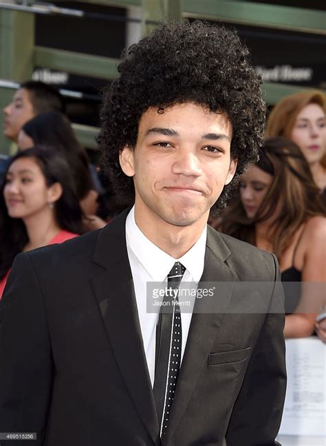 Actor Justice Smith Attends The 2015 Mtv Movie Awards At Nokia Theatre La Live On April 12 2015
