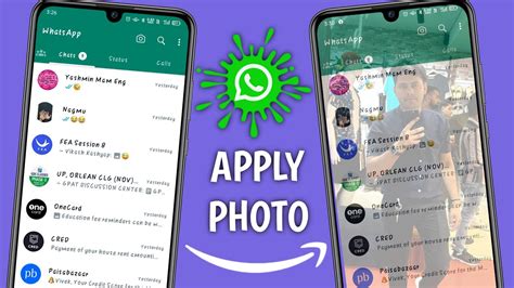 How To Apply Photo On Whatsapp Home Screen Youtube