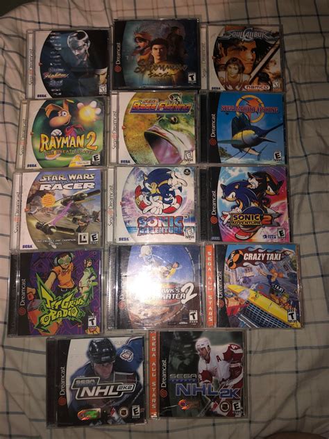 took a bit but finally hunted down all the cases and manuals i needed to complete my dreamcast