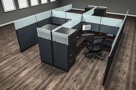 Refurbished Office Cubicles Partitions Panels Mande Modular Office