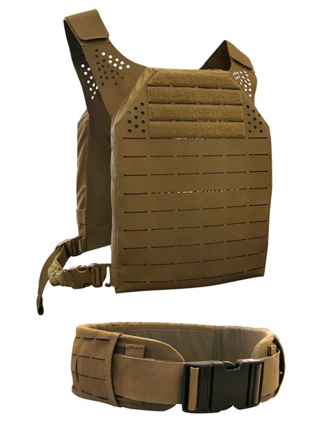 The Back And Side View Of A Body Armor
