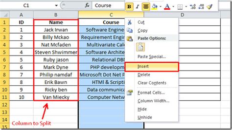 This tutorial outlines all the options to help you how to separate cells in excel by delimiter. How To Divide Excel Cell In Half Diagonally - how to tilt ...