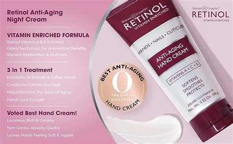 Retinol Anti Aging Hand Cream The Original Retinol Brand For Younger Looking
