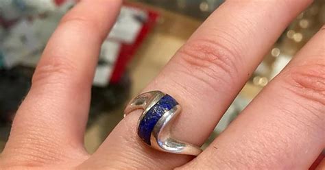 Vintage Silver Ring With Lapis Album On Imgur